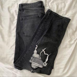 🖤High Waisted Straight Jeans🖤